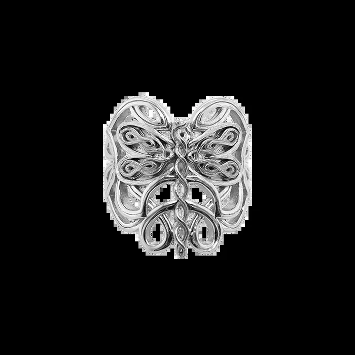 Silver Dragonfly Ring