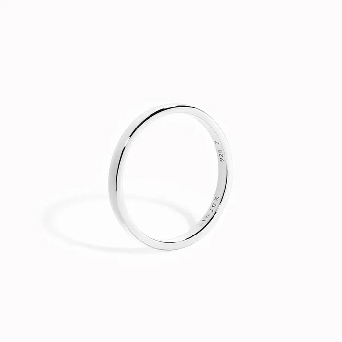 Silver Stacking Ring – Nina