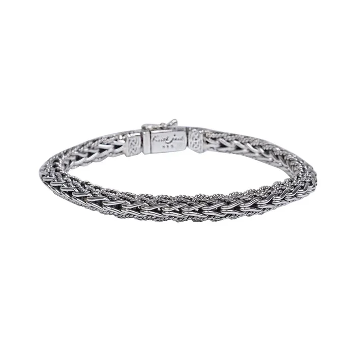 Silver Triangular Bracelet