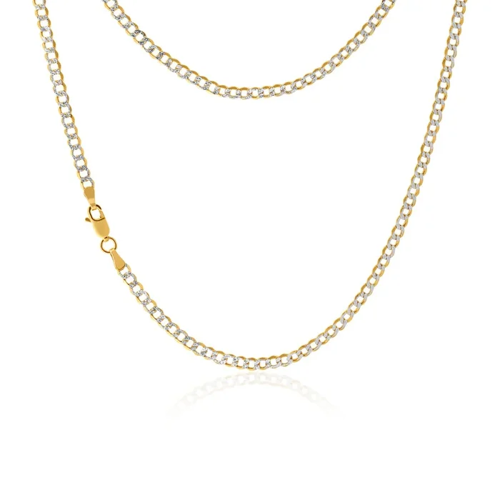 Silverfilled Curb 45cm Necklace