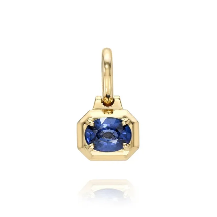Single Stone Sapphire Lola Pendant