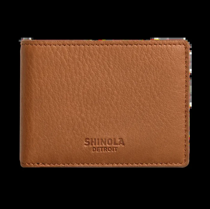Slim Bifold Wallet – Tan