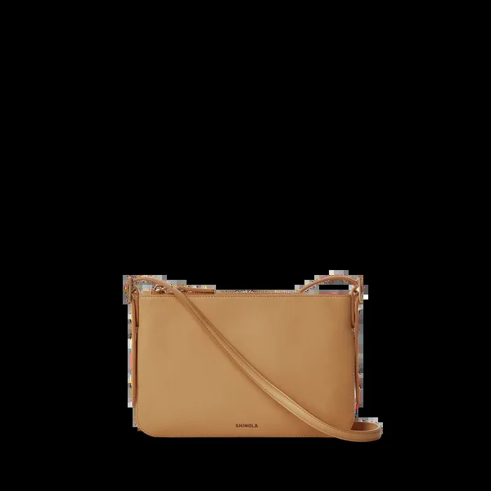 Small Accordion Crossbody – Honey