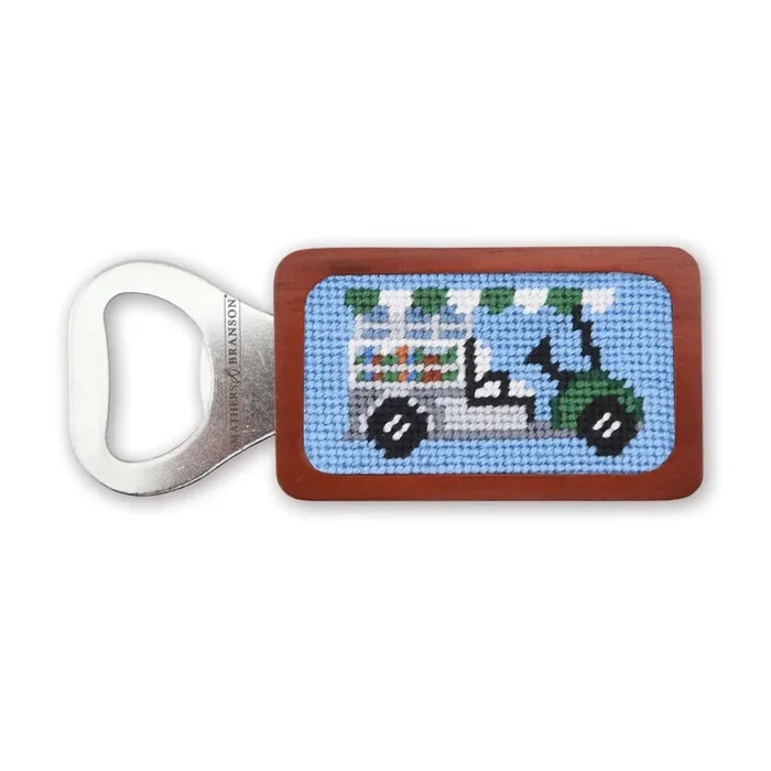 Smathers & Branson Beverage Cart Bottle Opener (Light Blue)