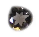 Smoky Quartz 1PC Chunky 14×14 MM Heart Faceted Brown Genuine Semi Precious Loose Gemstones