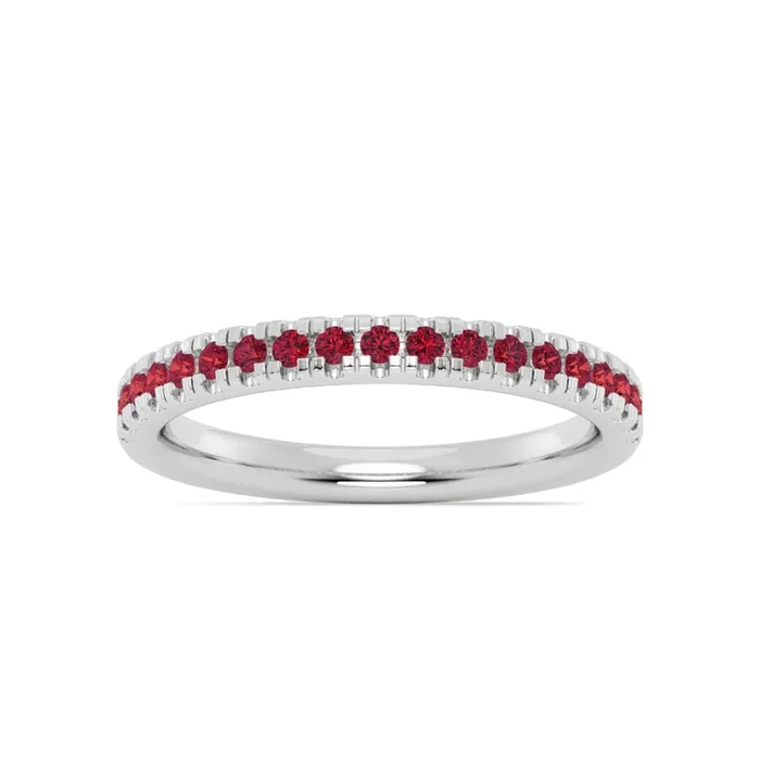Smyth Jewelers Stackable Pavé Gemstone Ring