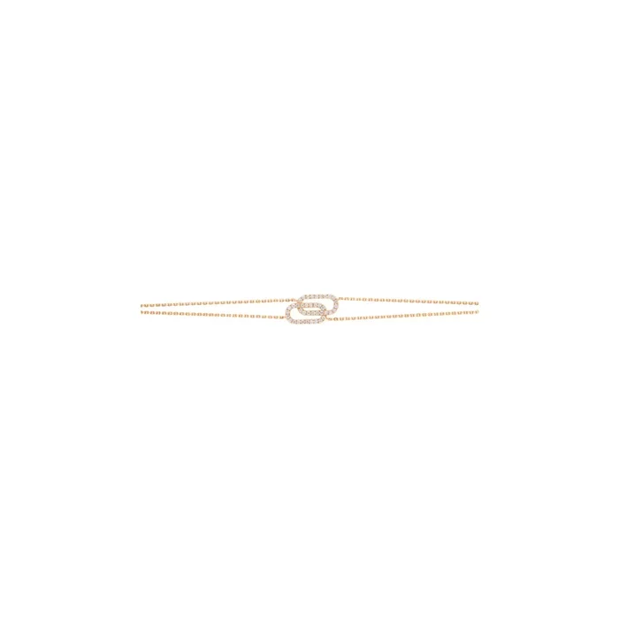 So Shocking Tandem Bracelet in rose gold and diamonds – Lepage