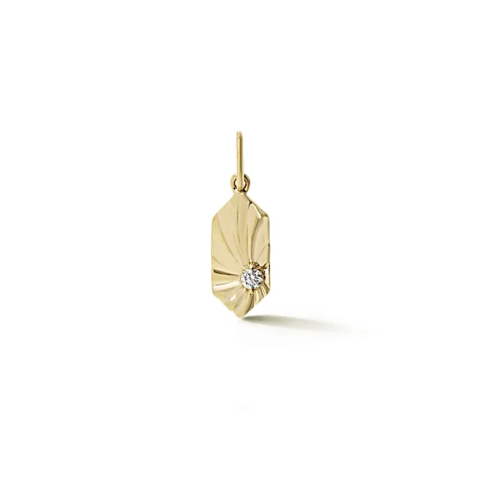 Spiral Tag Charm