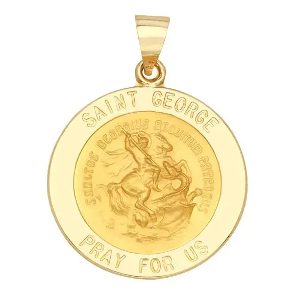 St. George 14K Yellow – Hollow