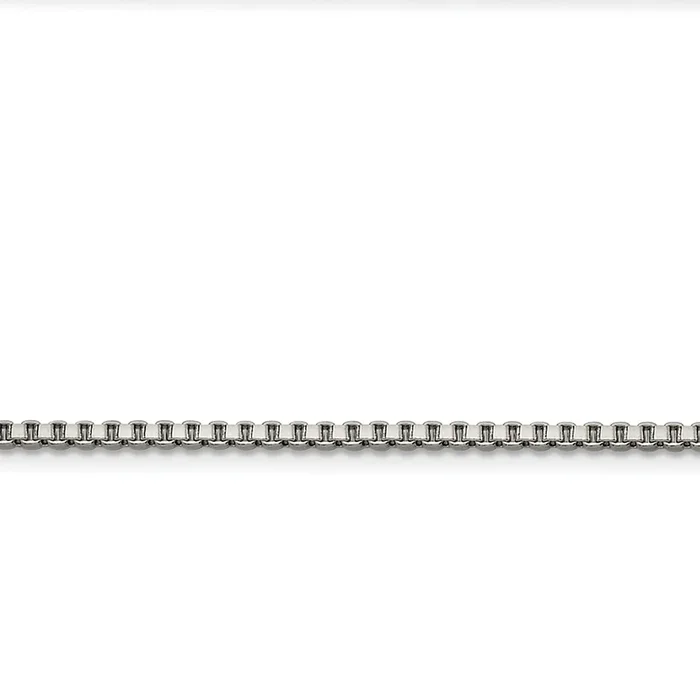 Stainless Steel 2.4mm 18in Box Chain
