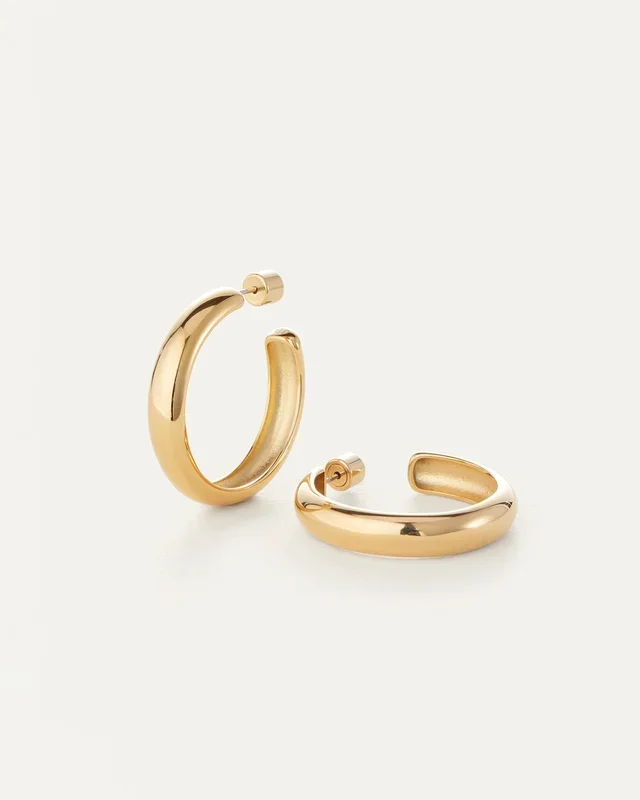 Staple Hoop Earrings – Large