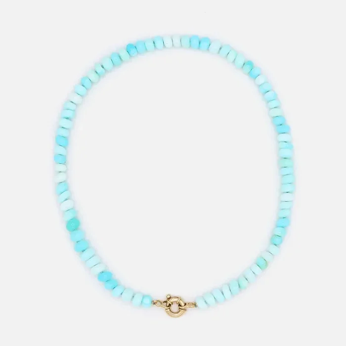 Stardust Peruvian Opal Necklace