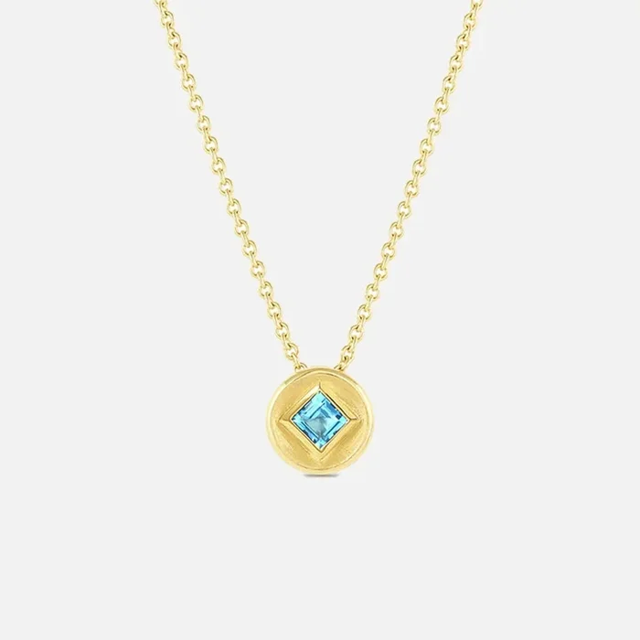 Stardust Round Necklace
