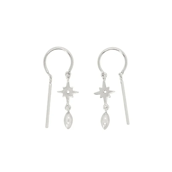 Starry Dancer Threaders in Silver | Available to Ship January 7, 2026
