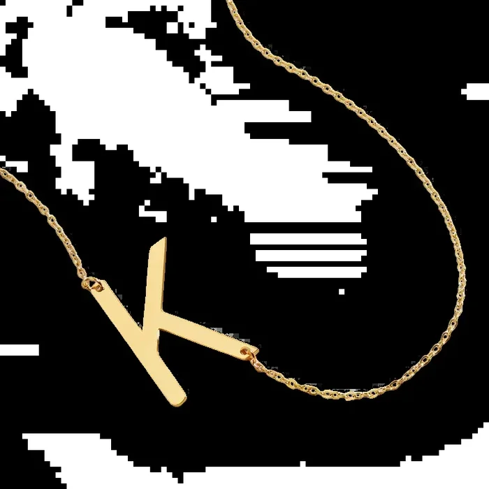 Statement Initial Necklace