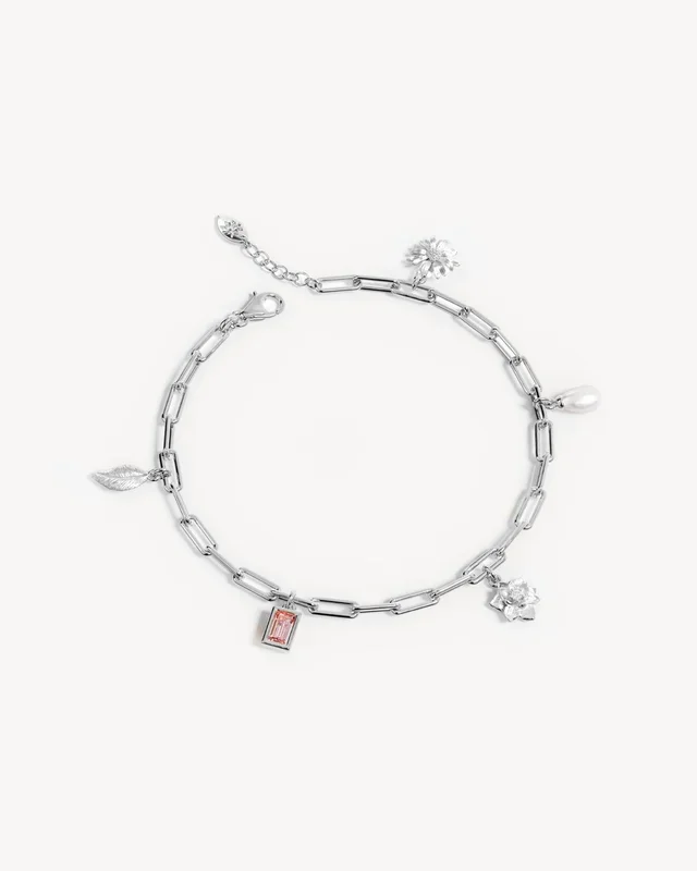 Sterling Silver Bloom With Grace Bracelet