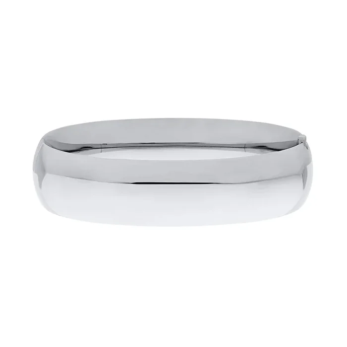 Sterling Silver Plain 16mm Bangle