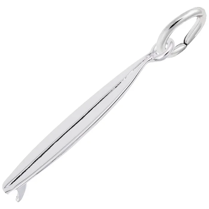 Sterling Silver Surf Board Charm