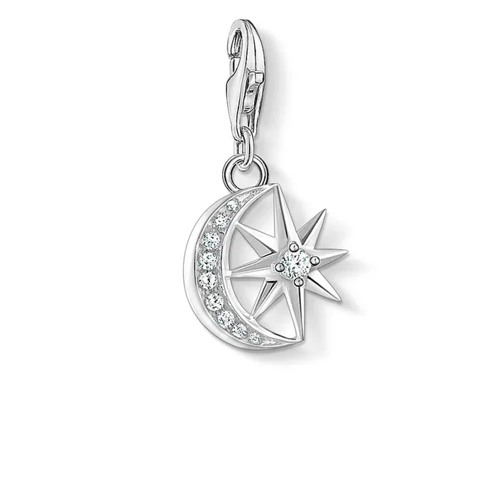 Sterling Silver Thomas Sabo Charm Club to the Stars & Moon & Back