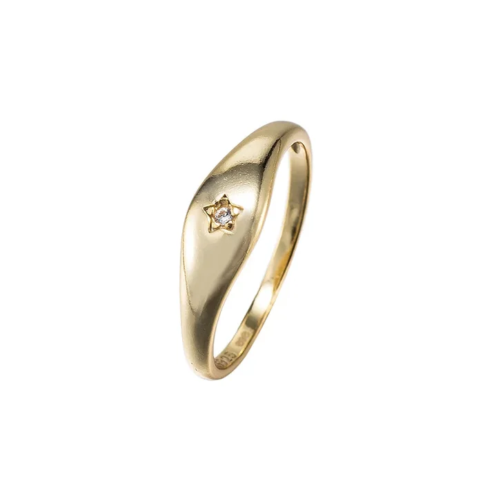 Sterling Silver Tiny Star Ring