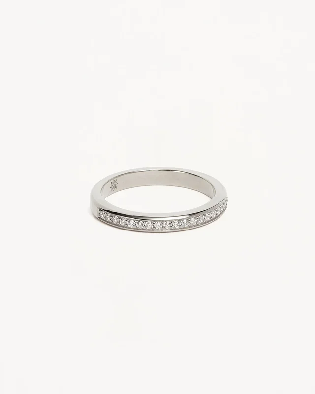 Sterling Silver With Love Ring