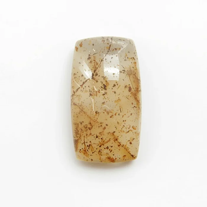 Sun Stone 1PC Medium 8×10 MM Emerald Cabochon Blue Fine semi Precious Semi Precious Gemstone
