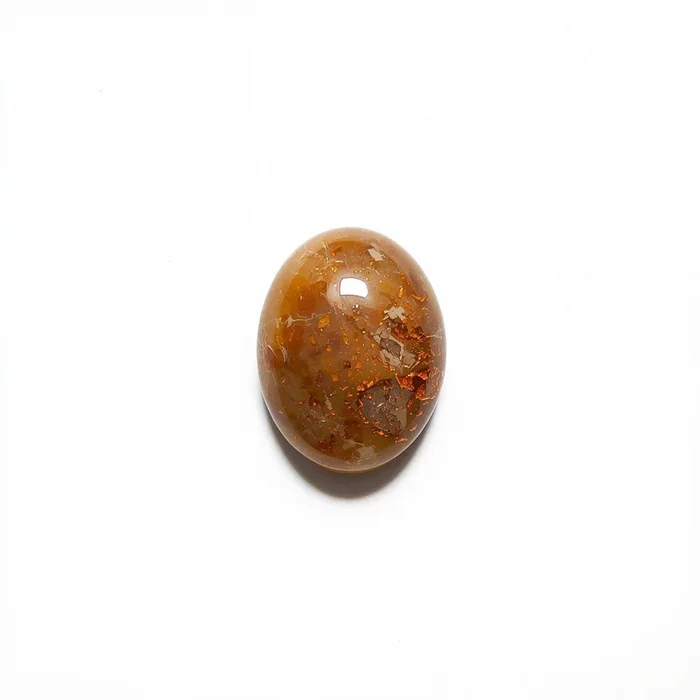 Sun Stone 1PC Small 6×8 MM Oval Cabochon Blue High-Quality semi Precious Loose Gemstones