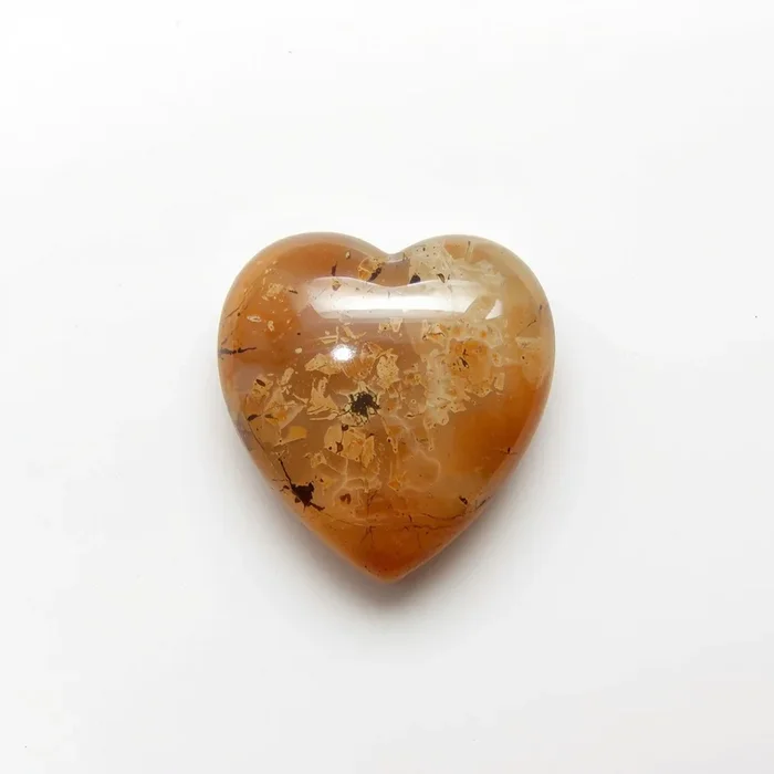 Sun Stone 1PC Small 7×7 MM Heart Cabochon Blue Luster semi Precious Loose Gems