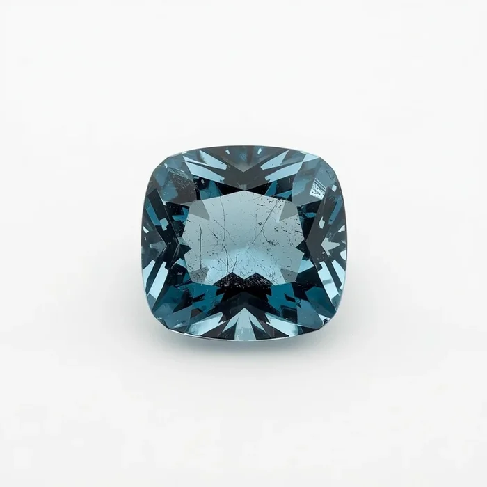 Swiss Blue Topaz 10PC Tiny 3×3 MM Cushion Faceted Blue Fiery Semi Precious Loose Gemstone
