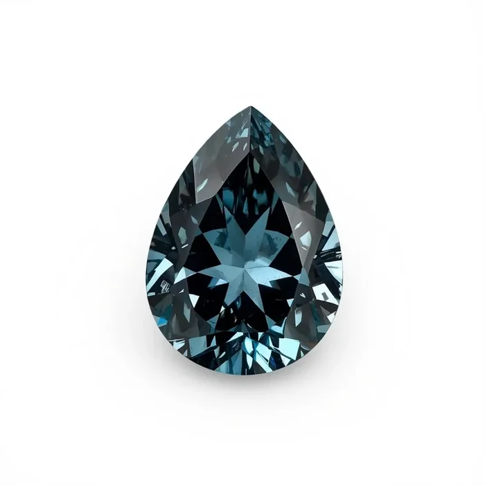 Swiss Blue Topaz 1PC Tiny 4×6 MM Pear Faceted Blue Sparkling Semi Precious Loose Gemstone