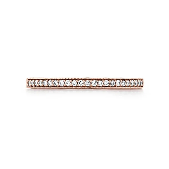 Tacori Costal Crescent Pave Diamond Wedding Band