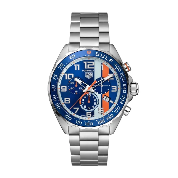 TAG Heuer Formula 1 x Gulf Chrono Watch CAZ101AT.BA0842 – Lepage
