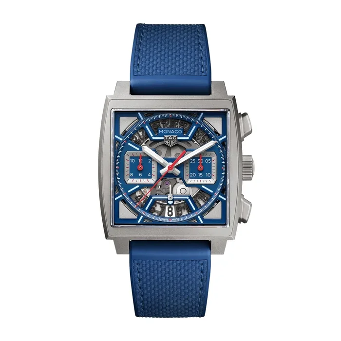TAG Heuer Monaco Original Blue 39 mm Watch CBL2182.FT6235 – Lepage