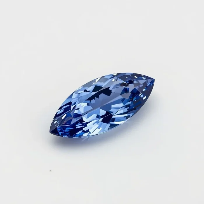 Tanzanite 10PC Tiny 2×4 MM Marquise Faceted Blue Lustrous Semi Precious Gems