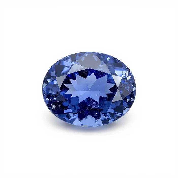 Tanzanite 1PC Large 9×11 MM Oval Faceted Blue Fiery Semi Precious Loose Gemstone