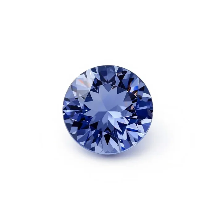 Tanzanite 1PC Medium 9×9 MM Round Faceted Blue Lustrous Semi Precious Loose Gemstone