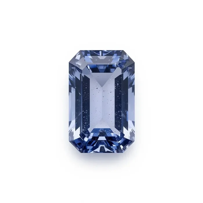 Tanzanite 1PC Small 5×10 MM Baguette Faceted Blue Sparkling Semi Precious Loose Gemstone
