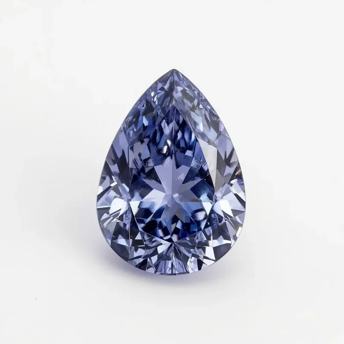 Tanzanite 1PC Small 7×9 MM Pear Faceted Blue Shine Semi Precious Loose Gems