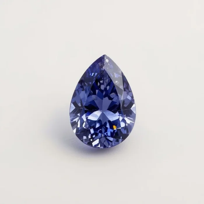 Tanzanite 1PC Tiny 5×7 MM Pear Faceted Blue Splendid Semi Precious Loose Gemstone