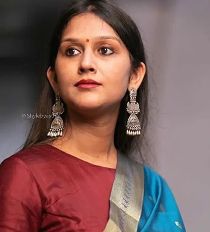 Tattva Peacock Art Danglers