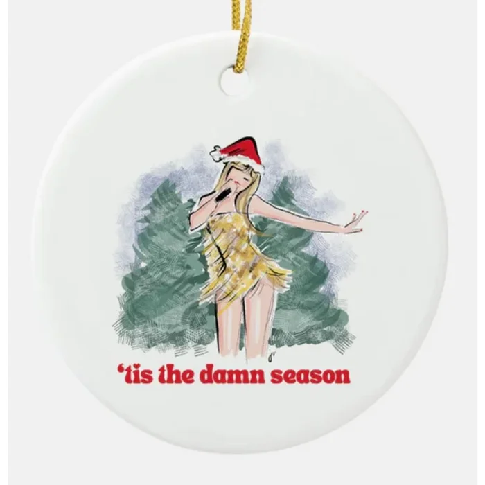 Taylor Swift Tis The Damn Season Ornament