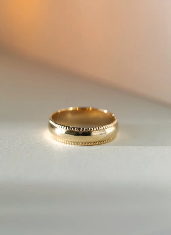 The gent rocco ring 14k goud