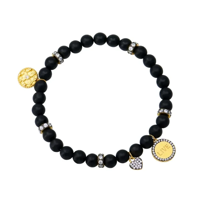 The LIVE Beaded Stretch Bracelet