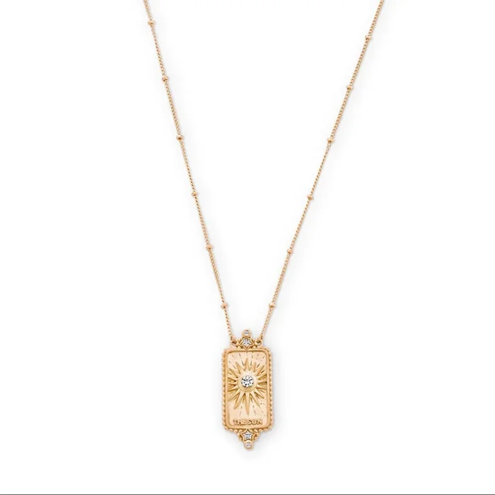 The Sun Tarot Necklace