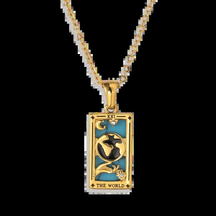 The World Tarot Necklace