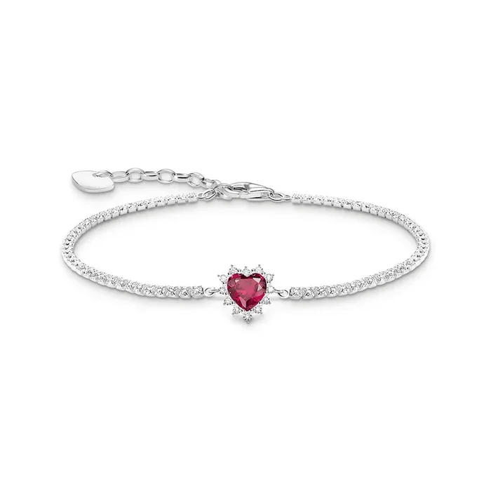 Thomas Sabo True Romance Red Heart Bracelet