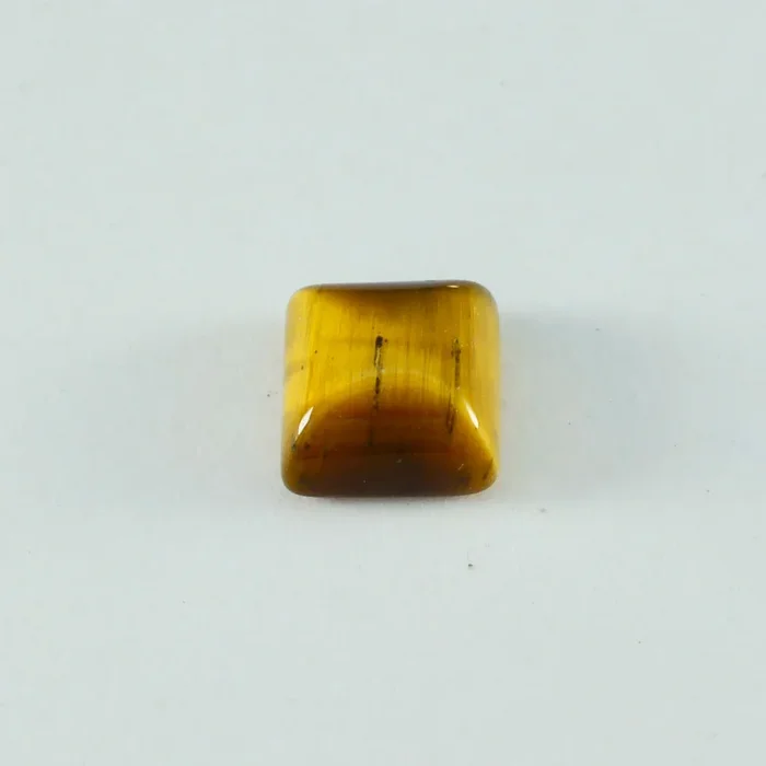 Tiger Eye 1PC Large 11×11 MM Square Cabochon Brown Fiery semi Precious Gems