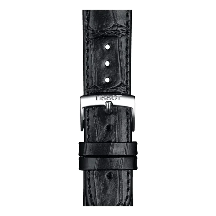 Tissot black cowhide leather strap 20 mm T852.043.012 – Lepage