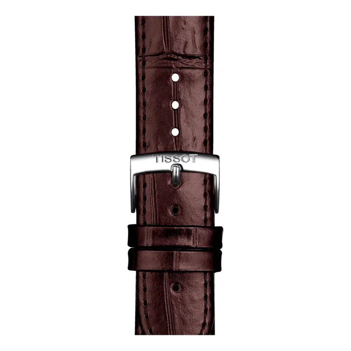 Tissot brown cow leather bracelet 20 mm T852.043.013 – Lepage