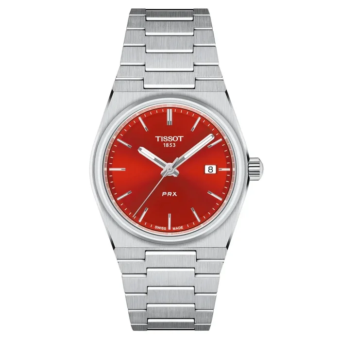 Tissot PRX pink quartz watch 35 mm T137.210.11.421.00 – Lepage